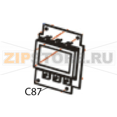 LCD Board assembly Godex EZ-6300 plus LCD Board assembly Godex EZ-6300 plusЗапчасть на деталировке под номером: C-87Название запчасти Godex на английском языке: LCD Board assembly EZ-6300 plus.