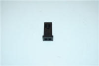 CONNECTOR FEMALE - 2 WAYS BLACK
