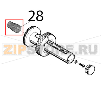 Spring CAB EOS2 Spring CAB EOS2Запчасть на деталировке под номером: 28