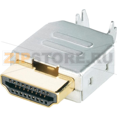 Разъем HDMI, 19 контактов, 1 шт BKL Electronic 0905004 