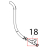 Threaded joint Silanos N700 PS