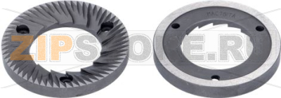 FLAT GRINDING BURRS PAIR 80 mm 
