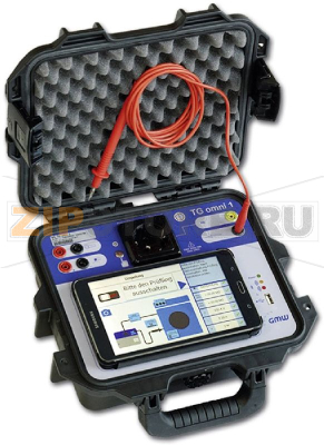 Тестер электроустановок GMW TG omni 1 - DE / AT 10 A, ARC, RCD 30 mA 