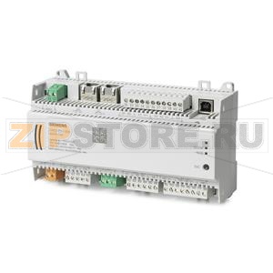 DXR2.E17CX-103A - Компактный комнатный контроллер, BACnet/IP, 24 V, корпус DIN, 3 DI, 4 UI, 2 резистивных входа, SCOM, 4 AO, 4 тиристорных выхода Siemens DXR2.E17CX-103A 