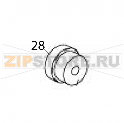 Motor pulley set Sato TG308 Motor pulley set Sato TG308Запчасть на деталировке под номером: 28Название запчасти на английском языке: Motor pulley set Sato TG308.