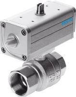 Кран шаровой с приводом Festo VZPR-BPD-22-R12