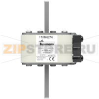 Предохранитель, 1000 A, AC 1100 В, 100 кА, size 3, 76x76x150 мм, aR, IEC Eaton FUSE 1000A 1100V