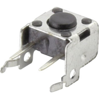 Кнопка 12 В/DC, 0.05 A, 1 x выкл/вкл, без фиксации, 1 шт TRU Components YST-1102V