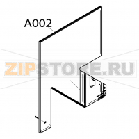 Rear panel Convotherm OES 6.10