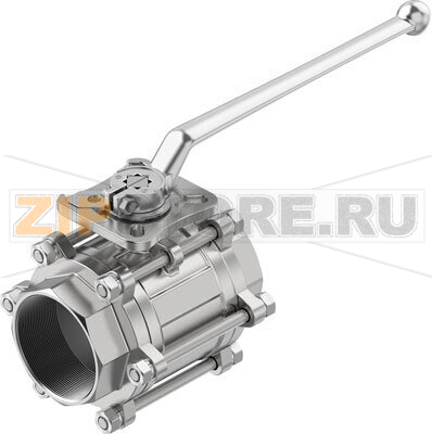 Кран шаровой Festo VZBE-3-WA-63-T-2-F0710-M-V15V15 