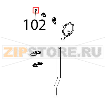 Guarnizione D=24, raccordo 3/4, gomma and RETE Unox XVC 1005P Guarnizione D=24, raccordo 3/4, gomma and RETE Unox XVC 1005PЗапчасть на деталировке под номером: 102