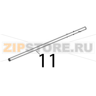 Tubo maniglia inox L.M. elena-rossella Unox XF 190 Tubo maniglia inox L.M. elena-rossella Unox XF 190Запчасть на деталировке под номером: 11