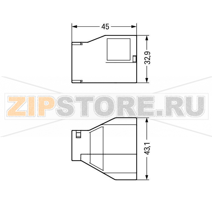 Корпус разгрузки натяжения; 7-пол.; с фиксирующим зажимом; для 1 кабеля; 8,0 – 15,0 мм; 55 mm; черные Wago 770-507/047-000 