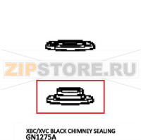 XBC/XVC Black chimney sealing Unox XV 593