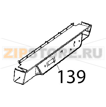 Dynamic board bakerlux Unox XB 895 Dynamic board bakerlux Unox XB 895Запчасть на деталировке под номером: 139
