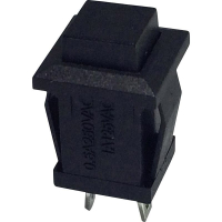 Кнопка 250 В/AC, 0.5 А, 1 x вкл/выкл, без фиксации, 1 шт TRU Components TC-R13-57B-05BK