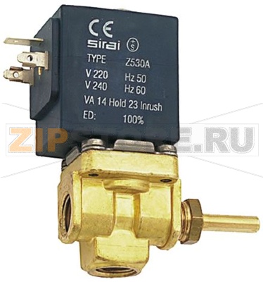 SOLENOID VALVE L125D4 ø 1/4FF 220V 