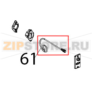 Microinterruttore porta magnetico Unox XBC 404 Microinterruttore porta magnetico Unox XBC 404Запчасть на деталировке под номером: 61