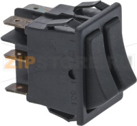 ДВОЙНОЙ ЧЕРНЫЙ ПЕРЕКЛЮЧАТЕЛЬ 16A 250В