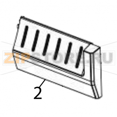 Lower front cover TSC MH340T Lower front cover TSC MH340TЗапчасть на деталировке под номером: 2Название запчасти TSC на английском языке: Lower front cover MH340T.