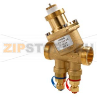 VPP46.10L0.2Q - Комбиклапан, внешняя резьба, PN25, DN10, 80240 л/ч, ниппели измерения давления Siemens VPP46.10L0.2Q