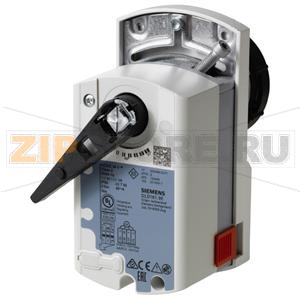 GLD161.9E - Поворотные приводы для шаровых клапанов, AC / DC 24 В, DC 0/2 ... 10 В, 8 Нм, 30 с Siemens GLD161.9E 