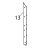 Rear left profile Fagor FI-2700I