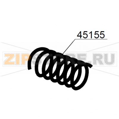Spring DIHR HT 11 Spring DIHR HT 11Запчасть на деталировке под номером: 45155Название запчасти на английском языке: Spring DIHR HT 11