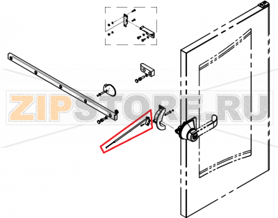 Door contact switch OES mini CONVOTHERM OES 10.10  Door contact switch OES mini CONVOTHERM OES 10.10Запчасть на сборочном чертеже под номером: B025Название запчасти на английском&nbsp;языке:&nbsp;Door contact switch OES mini CONVOTHERM OES 10.10