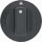 KNOB BLACK ø 41 mm