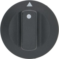 KNOB BLACK ø 41 mm