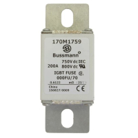 Предохранитель, 630 A, AC 690 В, 50 кА, size 230, 24x78x98 мм, aR, IEC UL Eaton FUSE 630A 750V