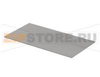 Плата передняя, 2 mm, алюминий, прозрачно анодированный Bopla BO FP 50021