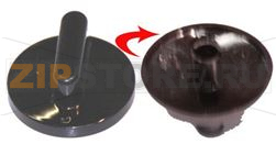 BOUTON MINUTERIE NOIR 