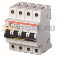 Выключатель автоматический, 3P+N, S203P B40NA ABB 2CDS283103R0405