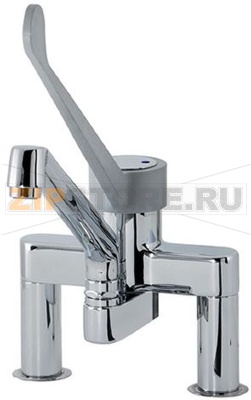 ОДНОРЫЧАЖНЫЙ СМЕСИТЕЛЬ НА 2 ОТВЕРСТИЯ 