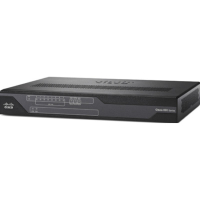 Маршрутизатор 256 Мб, WAN 1xVDSL2/ADSL2/2+, LAN 4xFE, RJ-45, 2xSIM Cisco C887VAG-4G-GA-K9