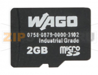 Карта памяти microSD; 2 Гбайт Wago 758-879/000-3102