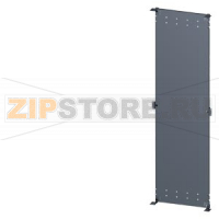 SIVACON, mounting plate, for cabinet rear panel, perforated, H: 2000 mm, W: 600 mm, zinc-plated Siemens 8MF1060-2AL13-0