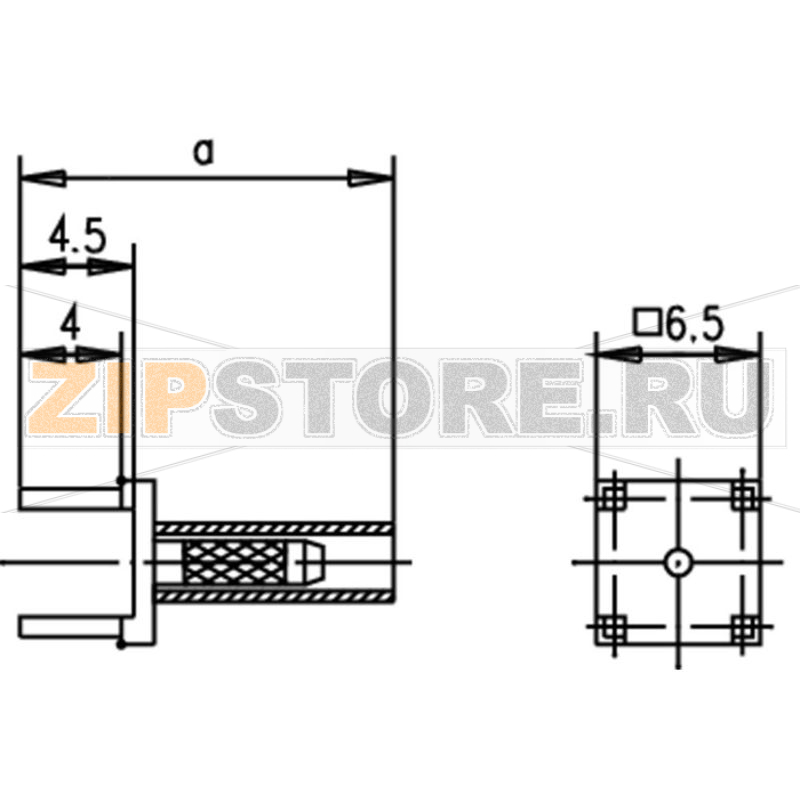 Соединение кабельное, 1 шт Telegärtner H01000A0087 
