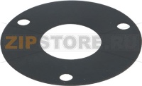 FLAT GASKET OF RUBBER ø 84x37x2 mm