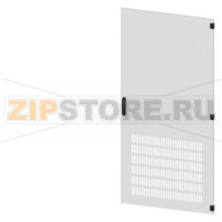 SIVACON, door, on the right, ventilated, IP20, H: 2000 mm, W: 900 mm, RAL 7035, Protection class 1 Siemens 8MF1090-2UT14-1BA2