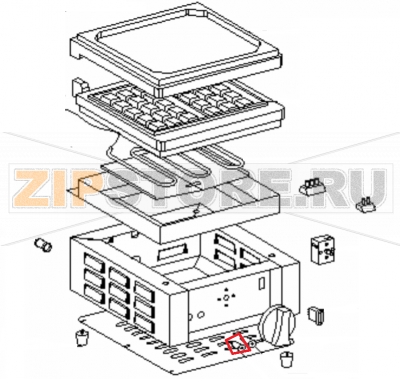 Green pilot light Roller Grill GES 10  Green pilot light Roller Grill GES 10Запчасть на 