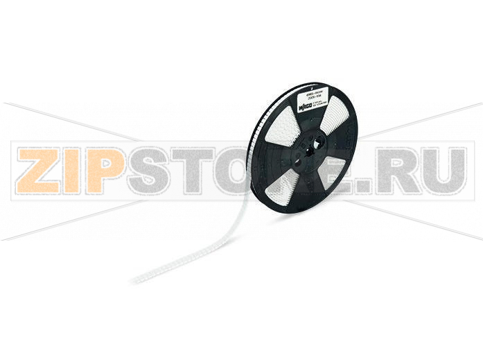 Маркировка WMB-Inline; для Smart Printer; 2000 шт. на катушке; растягиваемые 4 - 4,2 мм; без печати; с креплением на защелке; белые Wago 2009-114 