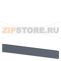 SIVACON, mounting plate, mounting with bracket, H: 100 mm, W: 800 mm, zinc-plated Siemens 8MF1180-2AM02-0