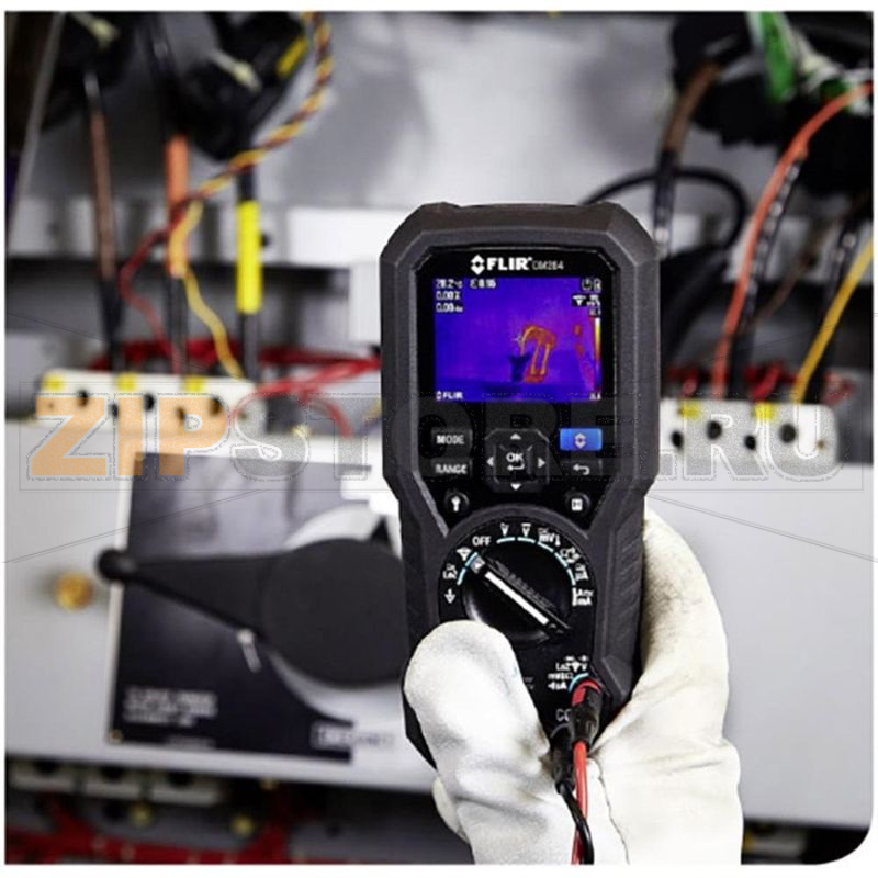 Мультиметр тепловизионный с графическим дисплеем, CAT III 1000 В, CAT IV 600 В FLIR DM284 