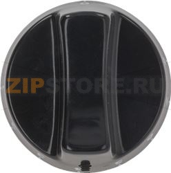 KNOB BLACK ø 63 mm 0-1-2-3-4-5-6-7-8 