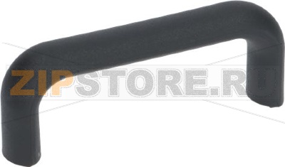 HANDLE OF PLASTIC 105 mm BLACK 