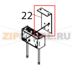 Кронштейн Abat ЛГ-1200Ч-02 Кронштейн Abat ЛГ-1200Ч-02Запчасть на деталировке под номером: 22