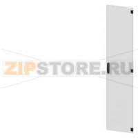 SIVACON, door, on the right, ventilated, IP40, H: 2200 mm, W: 450 mm, RAL 7035, Protection class 1 Siemens 8MF1270-2UT14-2BA2